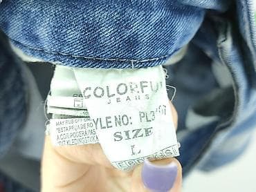 blue jeans l: Jeansy damskie, rozmiar L — 5