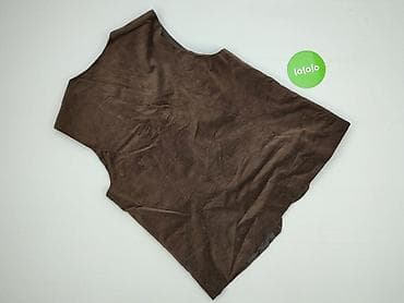 t shirt basic hm: Męska kamizelka brązowa - Materiał wierzchni: 96% bawełna, 4% elastan — 3