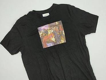 reserved black line: Reserved, T-shirt for men, size L — 1