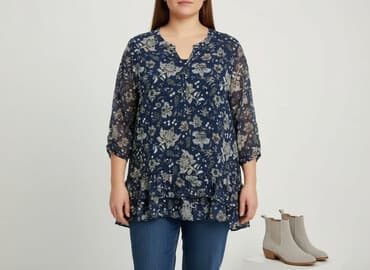 zalando tuniki dla puszystych: C&A, Tunika damska, rozmiar 2XL — 6