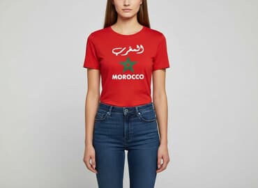 koszulka realu z nadrukiem: T-shirt damski, rozmiar S — 1