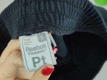 Bluzy: Reebok, Spodnie dresowe dla mężczyzn, rozmiar S — 6