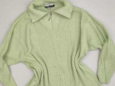 szmaragdowy sweter: Sweter damski, rozmiar M — 2