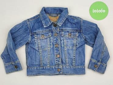 koszula jeansowa c a: Dziecięca kurtka jeansowa, 1.5-2 lat, 86-92 cm, stan - Bardzo dobry — 2