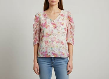 bluzki z rękawem 3 4 orsay: Orsay, Bluzka damska, rozmiar M — 1