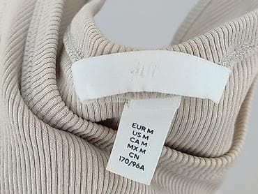 hm bluzki prążkowane: H&M, Top damski, rozmiar M — 5