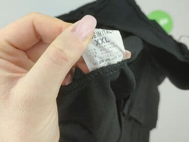 szorty z wysokim stanem czarne: Szorty damskie, rozmiar 2XL — 5