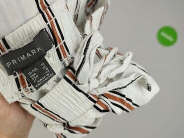 biale buty skarpetkowe: Primark, Spodnie materiałowe damskie, rozmiar M — 5