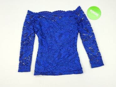 koronkowe bluzki z krótkim rekawem: CoolCat, Bluzka damska, rozmiar XS — 2