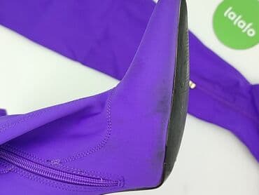 długie kozaki i sukienka: High boots for women, size 35 — 4