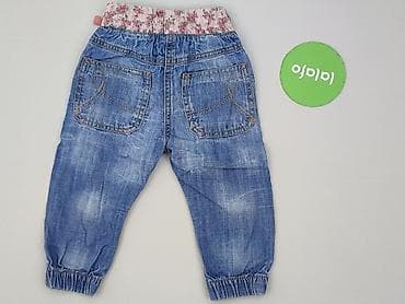h: Spodnie jeansowe, Next, 12-18 miesięcy, stan - Bardzo dobry — 3