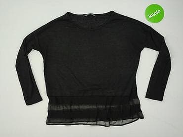 czarny sweter oversize: Zara, Sweter damski, rozmiar S — 2