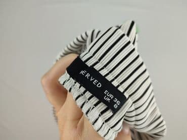 białe spodnie damskie mohito: Spodnie materiałowe damskie, rozmiar S — 5