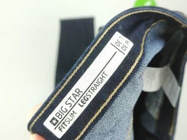 jeansy z asymetrycznym zapieciem: Big Star, Jeansy damskie, rozmiar M — 4