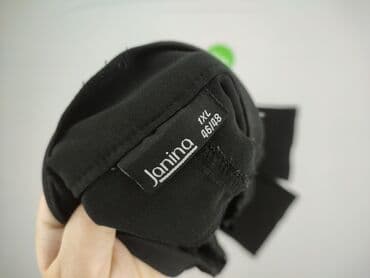 długie spodnie damskie dla wysokich: Janina, Spodnie materiałowe damskie, rozmiar XL — 4