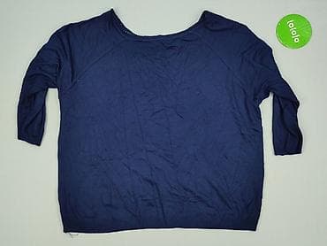 chabrowa bluzki plus size: Bluzka damska, rozmiar 6XL — 3