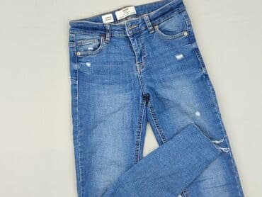 białe legginsy push up: Bershka, Jeansy damskie, rozmiar XS — 1