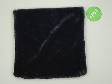 materiał akryl: Czarny futerkowy komin/snood unisex - Miękki, puszysty materiał — 3