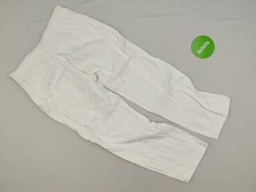 lidl spodnie z lnem: Spodnie materiałowe damskie, XL — 3