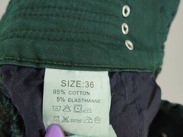woskowane legginsy z wysokim stanem zara: Spodnie damskie, rozmiar S — 5