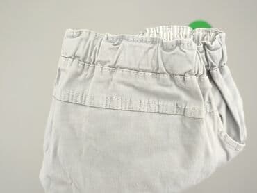 pluszowa kurtka z kapturem: Baby material trousers, 12-18 months, 80-86 cm, condition - Good — 4