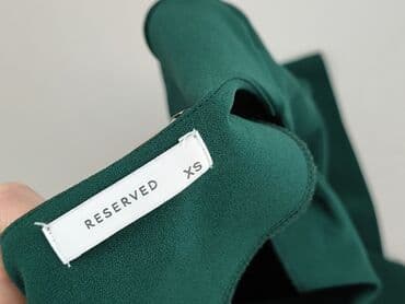 reserved sukienka butelkowa zieleń: Sukienka damska, rozmiar XS — 4