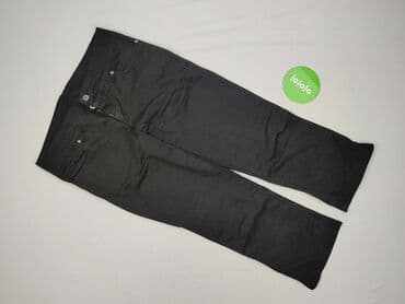 Women's Clothing: Woman, Material trousers for women, size L (EU 40) — 2