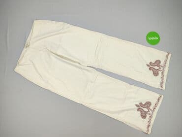 buty vices klapki: Vila, Spodnie materiałowe damskie, rozmiar M — 2