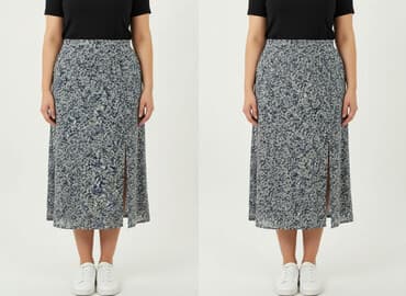 spódniczka mini allegro: Janina, Spódnica damska, rozmiar 3XL — 7