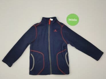 pluszowa kurtka z kapturem: Transitional jacket, Quechua, 104-110 cm, condition - Very good — 2