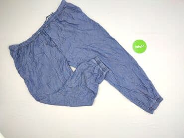 woskowane legginsy z wysokim stanem zara: Esmara, Material trousers for women, size 7XL (EU 54) — 2