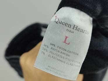 pull and bear jeans: Queen Hearts, Jeansy damskie, rozmiar L — 5