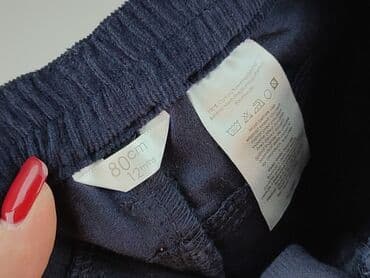 pajacyk niemowlęcy lidl: Denim pants, 9-12 months, condition - Good — 4