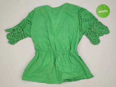 szmaragdowa bluzki damskie: Bluzka damska, rozmiar S — 3