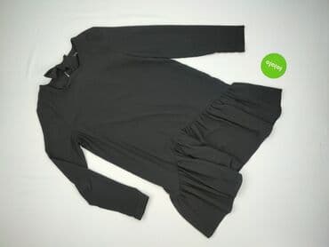 czarna sukienka z długim rękawem sinsay: Sinsay, Sukienka damska, rozmiar M — 2