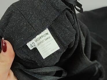 spodnie dresowe dopasowane: Spodnie materiałowe damskie, rozmiar XL — 4