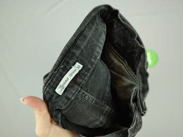 szare szerokie jeansy: DENIM JEANS, Jeansy damskie, rozmiar XL — 4