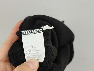 czarne t shirty basic: T-shirt damski, rozmiar XL — 4