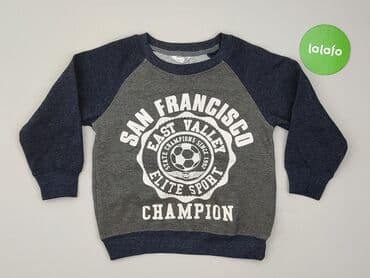 skarpety wzorowane z abs: Sweatshirt, 4-5 years, 104-110 cm, condition - Very good — 2
