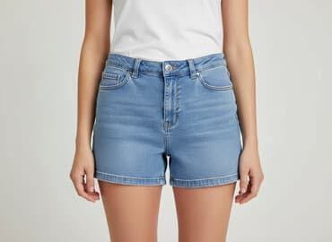 krótkie spodenki z dzinsów: Tom Rose, Szorty damskie, rozmiar M — 7