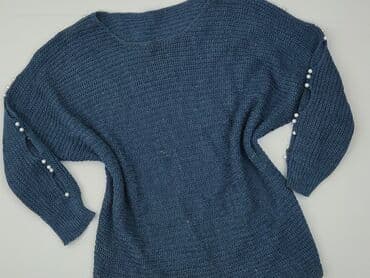 sweter w chmurki reserved: Sweter damski, rozmiar One size — 1