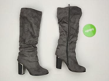 Women: High boots for women, size 37 — 2