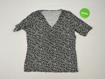 czarne bluzki dekolt v: Bluzka damska, rozmiar XL — 2