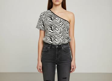 bluzki czarne mohito: T-shirt damski, rozmiar L — 7