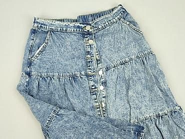 bufiasta spódnice: Denim, Spódnica damska, rozmiar L — 1