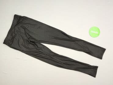 czarne legginsy z wysokim stanem push up: Calzedonia, Legginsy Eleganckie damskie, rozmiar S — 3