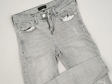 cargo jeans h: River Island, Jeansy damskie, rozmiar M — 1