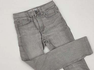 cropp spodnice: Spodnie jeansowe, Zara, 8 lat, 128, stan - Idealny — 1