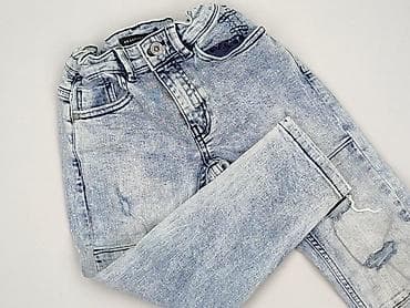 stradivarius golfy: Spodnie jeansowe, Reserved, 5-6 lat, 116, stan - Bardzo dobry — 1