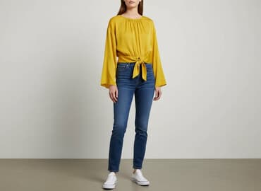 hm bluzki z krótkim rękawem: H&M, Bluzka damska, rozmiar S — 7